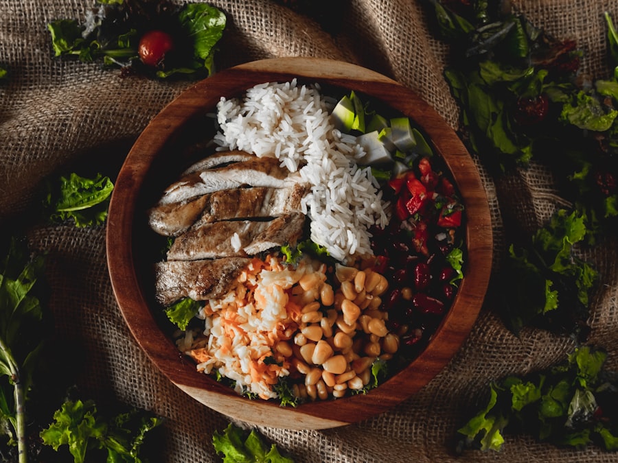 Photo Protein and fiber